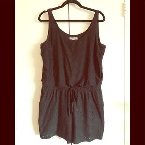 😍 Sale 4/$25 or 2/$15 Black Tank Top Romper